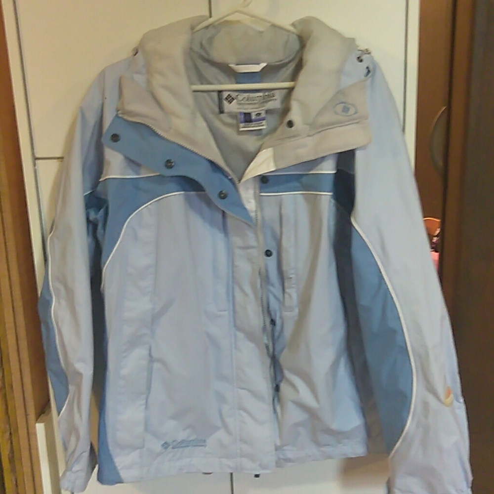 Columbia insulated rain jacket